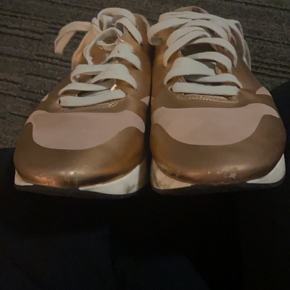 Free People Rose Gold Sneakers - Picture 10 of 10